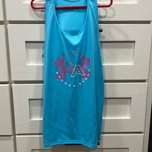 Under armour youth medium tank top.